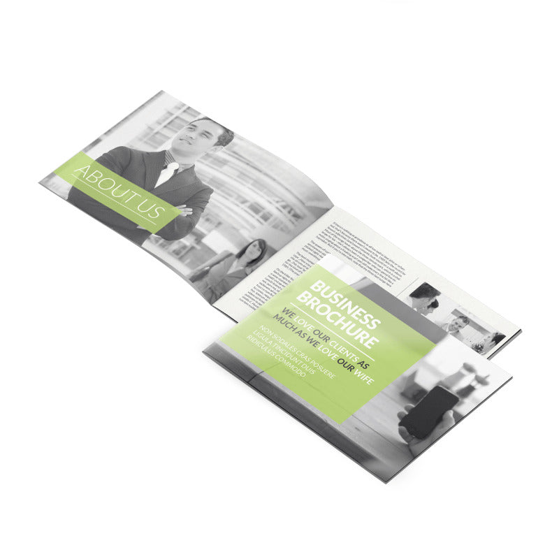 Booklet (8.5" x 5.5") — 100lb Gloss Text
