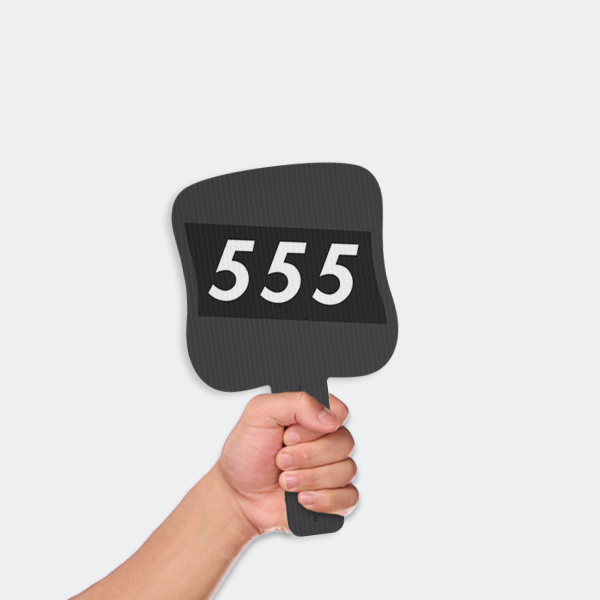 Auction Paddles