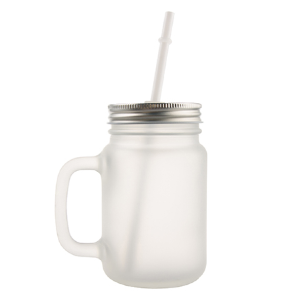 12oz Frosted Mason Jars