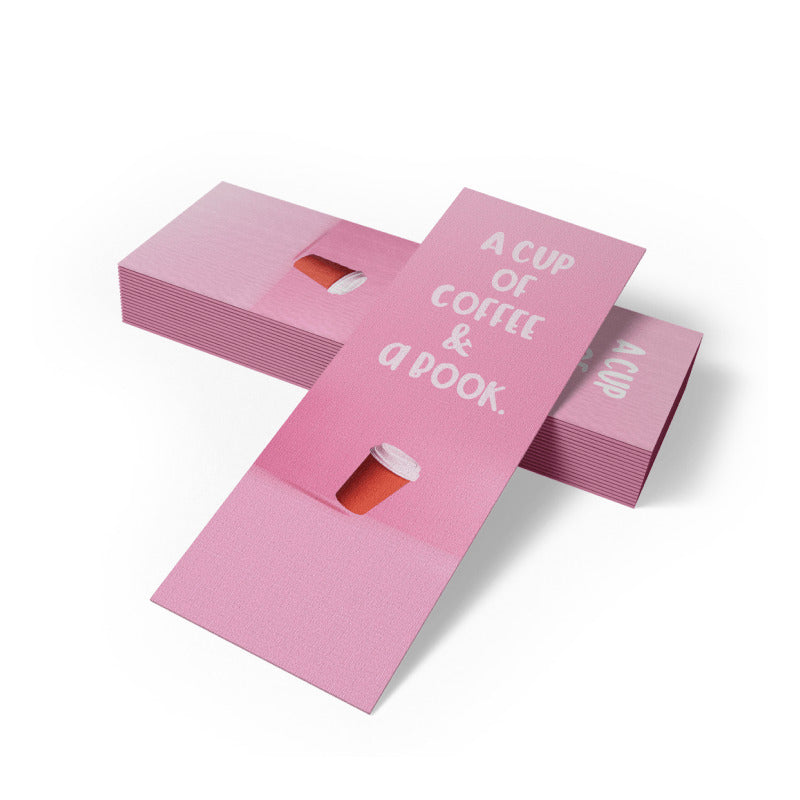 Bookmarks — 13pt Linen Uncoated