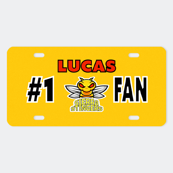 Customized Designer License Plates