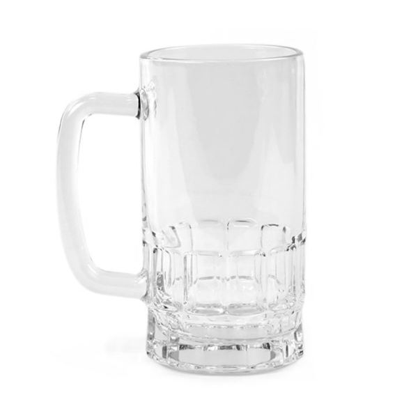 18oz Clear Beer Mug