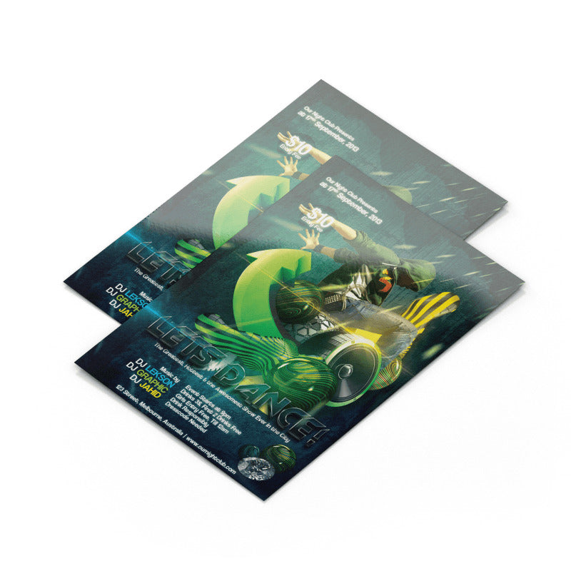 Flyers — 100lb Gloss Text