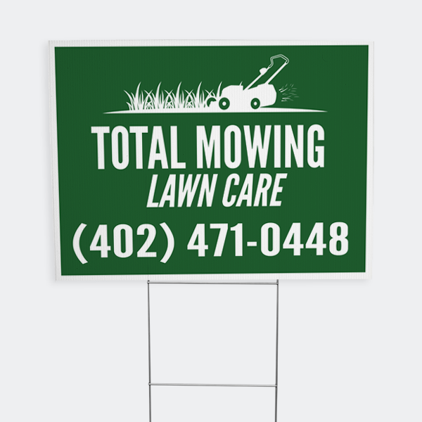 Economy Yard Signs