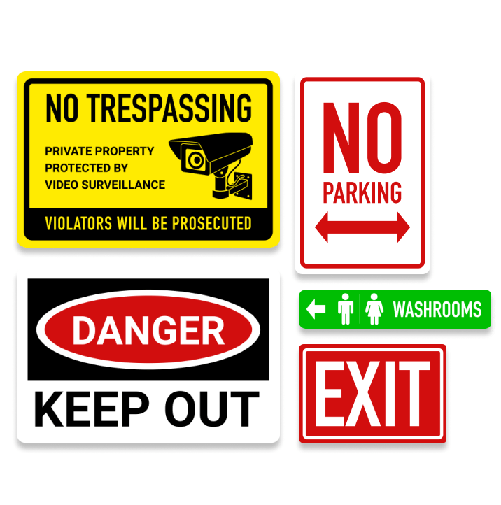 Aluminum Signs — 3mm Aluminum Composite Panel (ACM)