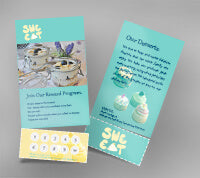 Tear Cards — 14pt + Matte Finish