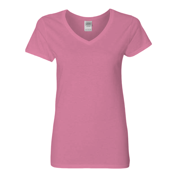 Gildan Heavy Cotton™ Women’s V-Neck T-Shirt 5V00L