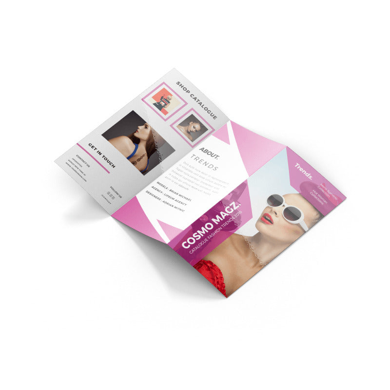Brochures — 100lb + UV (High Gloss)