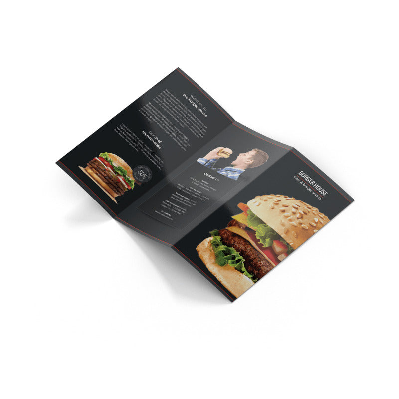 Brochures — 100lb Gloss Text