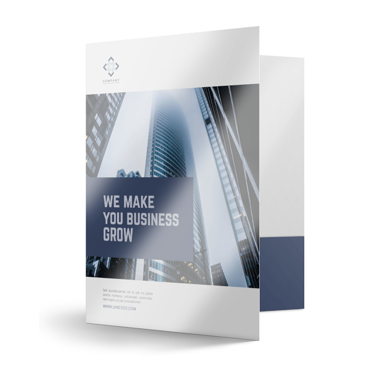 Presentation Folders — Matte Laminated