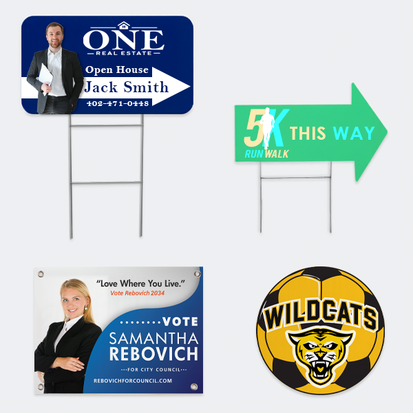 Corrugated Plastic Signs - 4mm