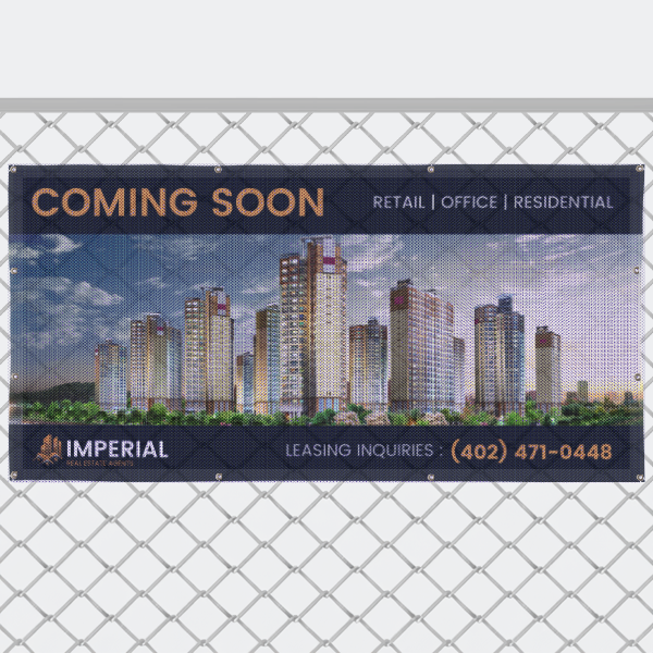 Vinyl Banners - 8oz Mesh