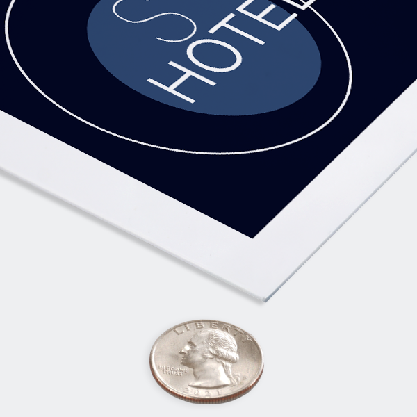 Polystyrene Signs - .030