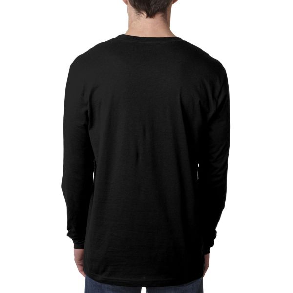Next Level Men's Cotton Long-Sleeve Crew N3601