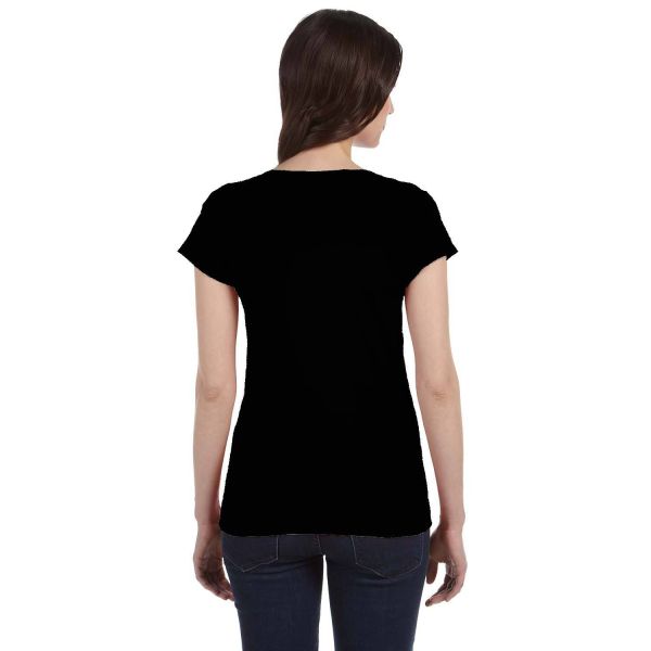 Gildan Ladies' SoftStyle® Fitted V-Neck T-Shirt G64VL