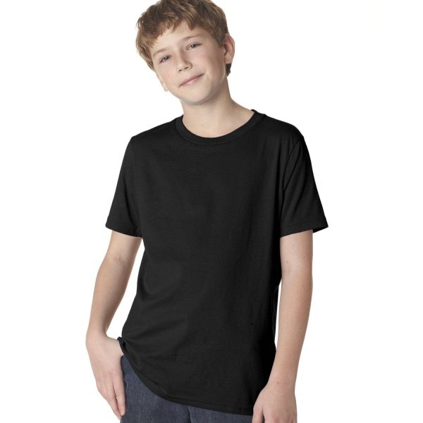 Next Level Youth Boys Cotton Crew 3310
