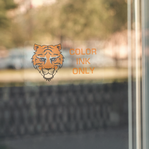 Clear Inside Mount Stickers
