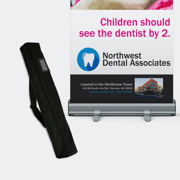 Economy Retractable Banner Stand