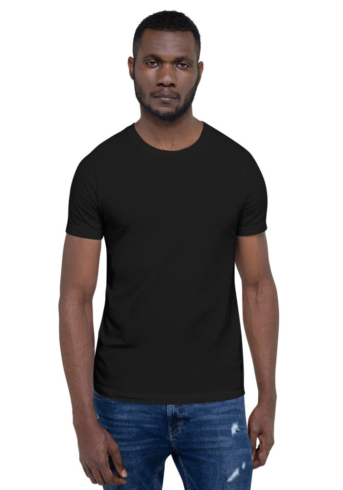 Bella + Canvas 3001 unisex t-shirt, black